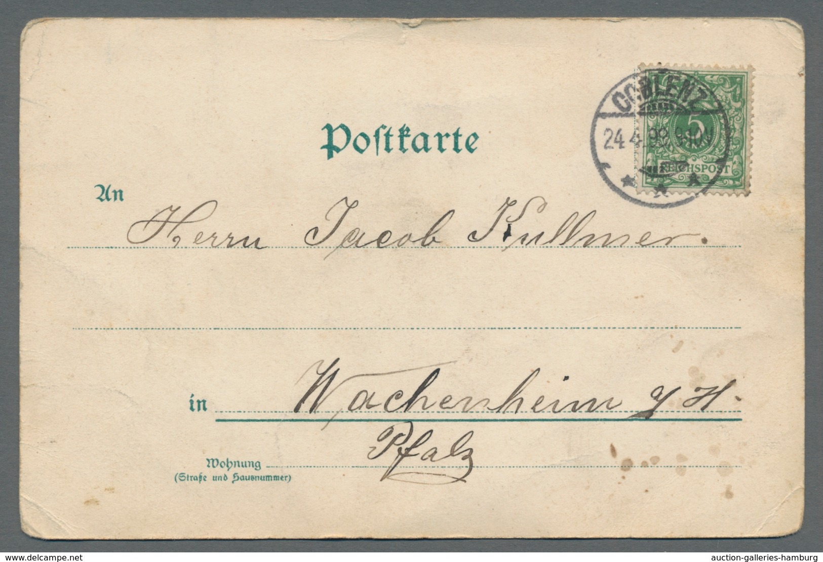 Deutschland: 1838-1949, Partie Von Etwa 110 Belegen Mit U.a. Altdeutschland, Deutschem Reich Und Div - Collections