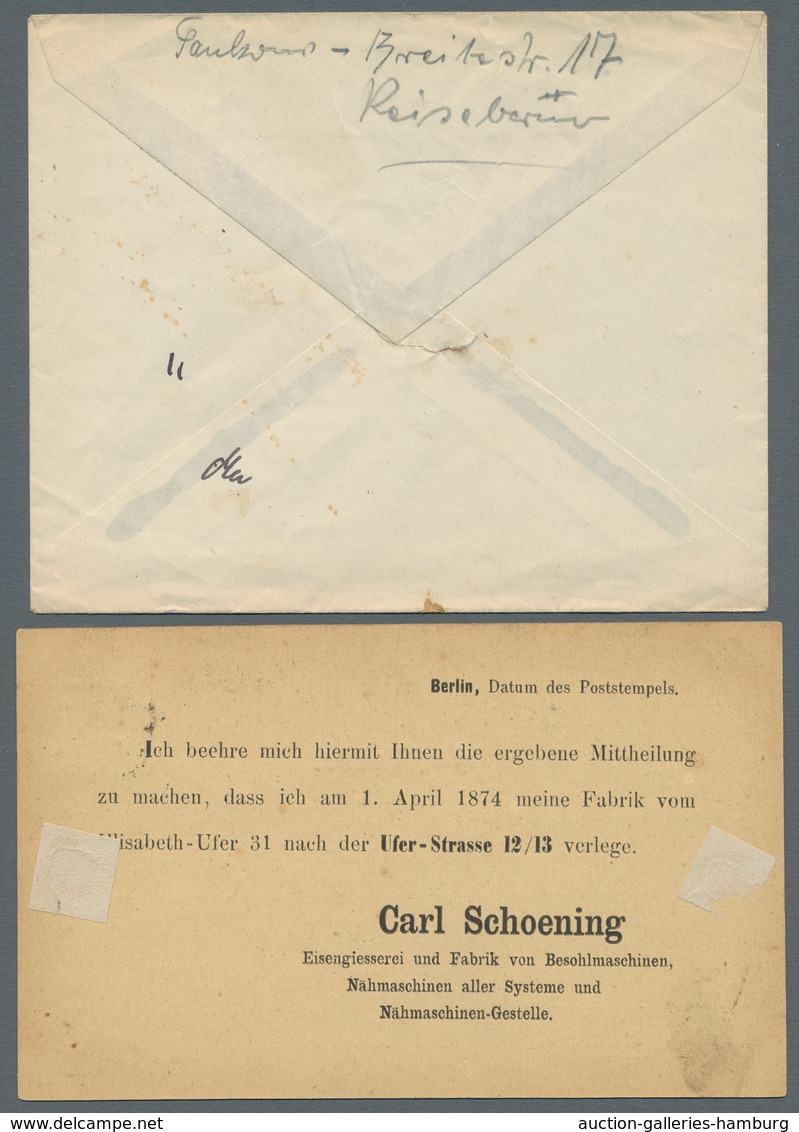 Deutschland: 1809-1994, DEUTSCHE GESCHICHTE ALS POSTGESCHICHTE - BERLIN. Die politische und postalis