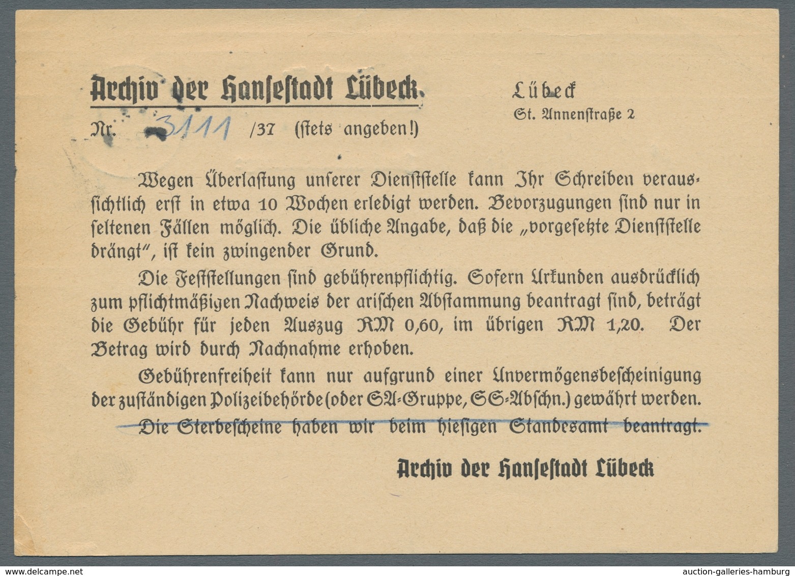 Deutschland: 1814-1997, DEUTSCHE GESCHICHTE ALS POSTGESCHICHTE - SCHLESWIG-HOLSTEIN. "Up ewig ungede