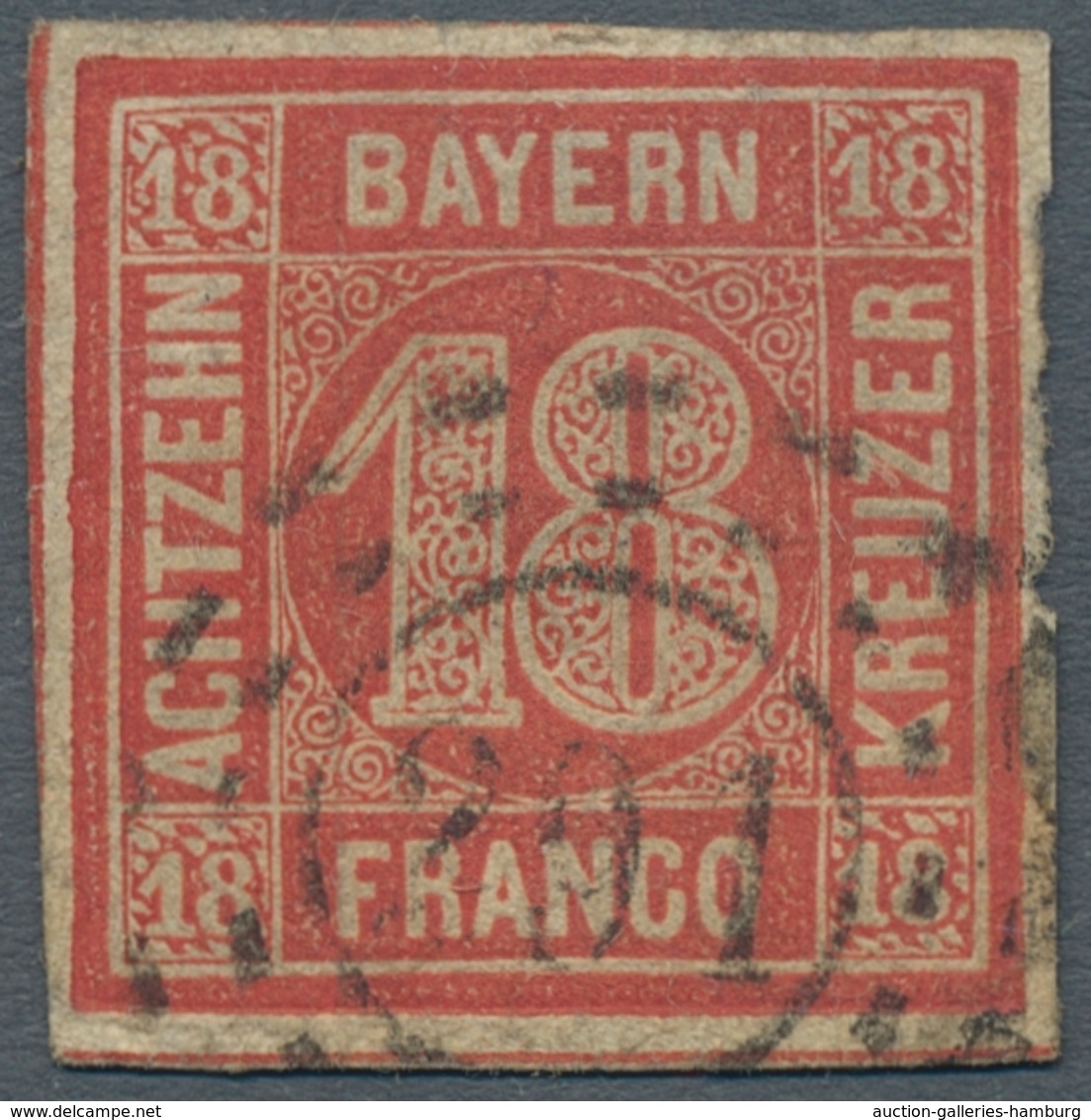 Bayern - Marken Und Briefe: 1849-1920, Gestempelte Sammlung Im Lindner-T-Falzlosalbum, Dabei Die Qua - Altri & Non Classificati