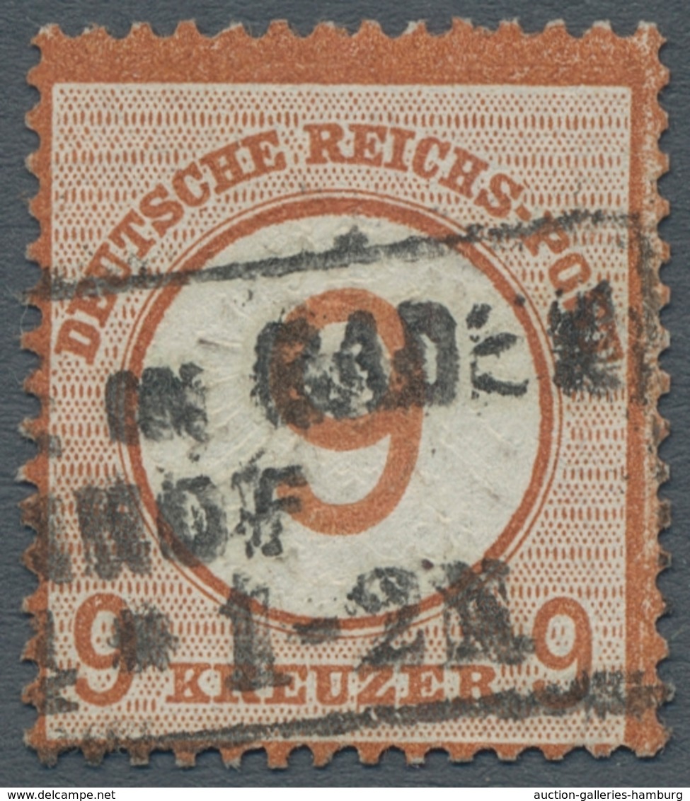 Deutsches Reich: 1872-1933 gestempelte, bessere, bis auf wenige Ausgaben kplt. Sammlung mit Dienst,
