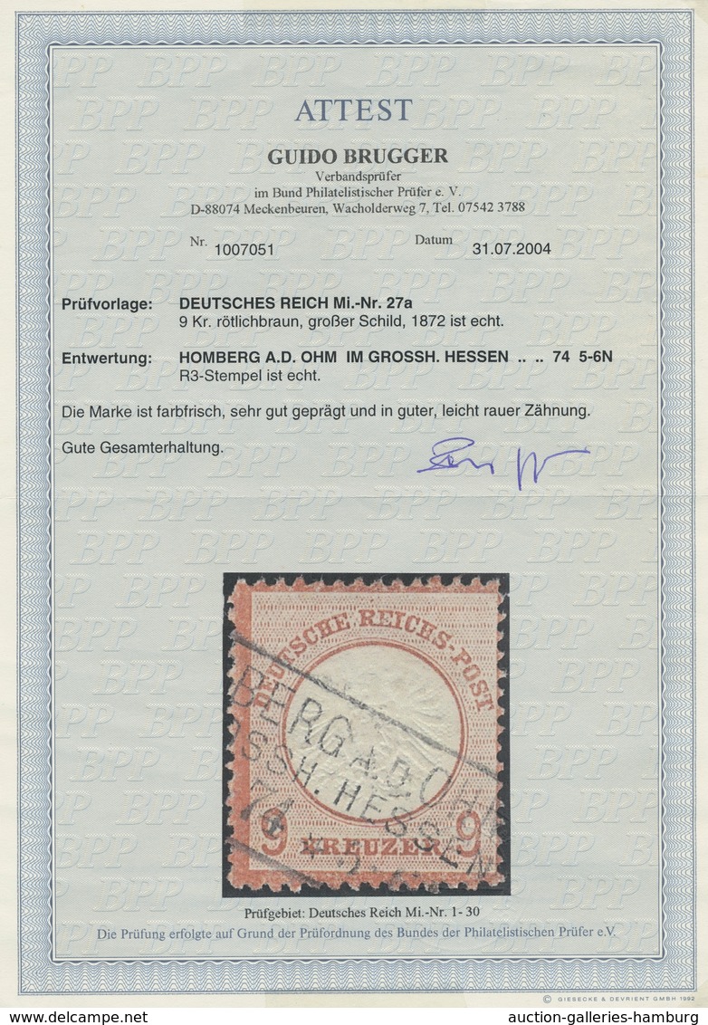 Deutsches Reich: 1872-1945, Gestempelte Sammlung In Einem Leuchtturm-Vordruckalbum Mit Einer Fülle V - Collections
