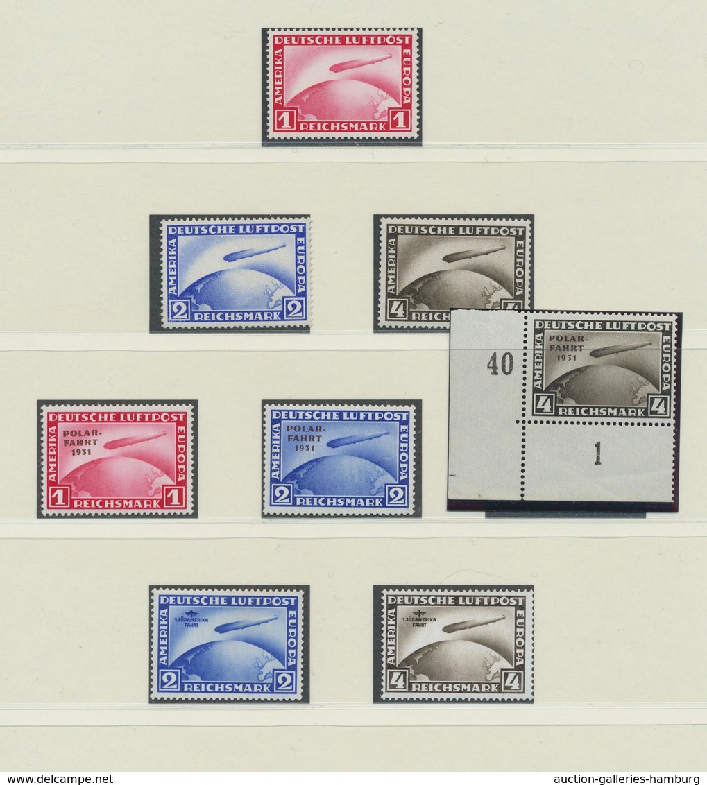 Deutsches Reich: 1923-1945, Reichhaltige überwiegend Postfrische Sammlung Ab Mi.Nr. 338 In Einem Lin - Colecciones
