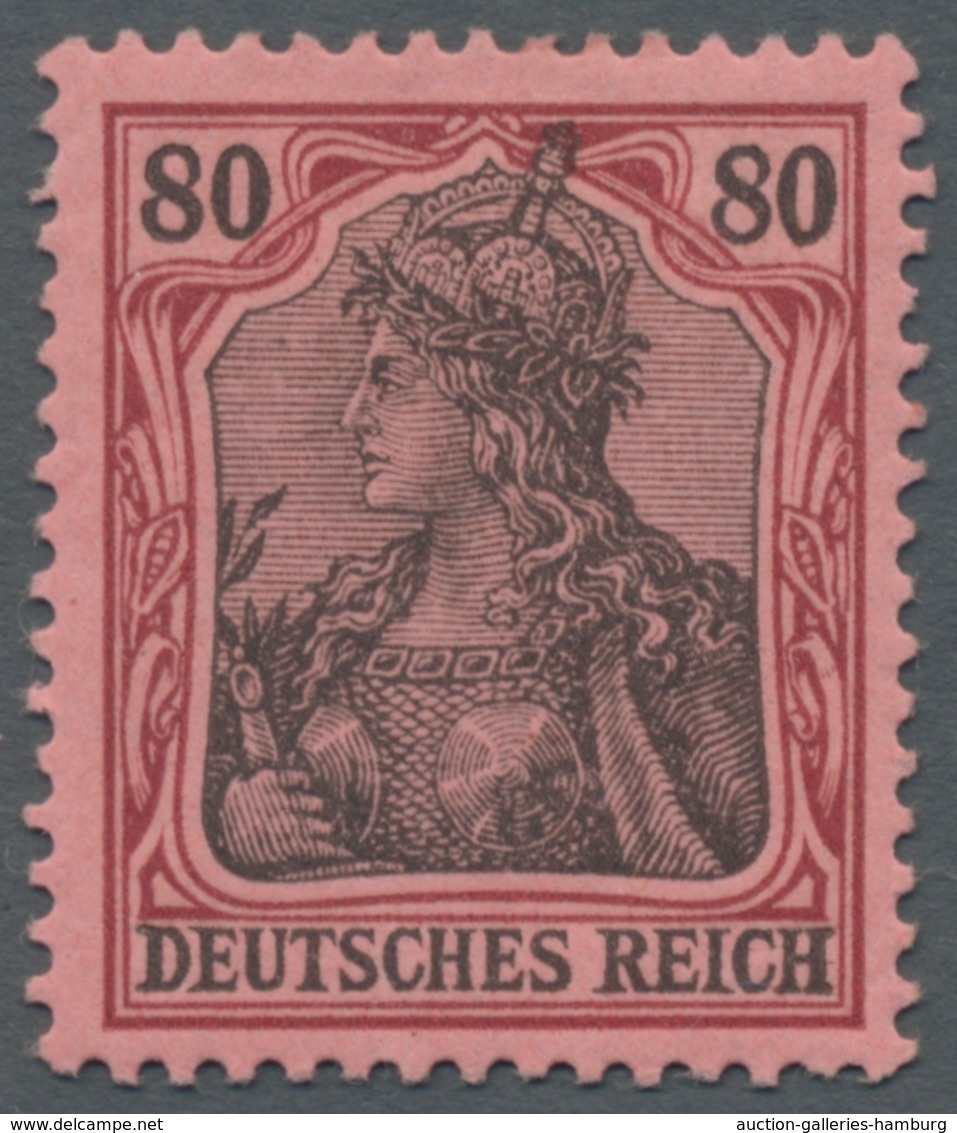 Deutsches Reich - Germania: 1900-1918, Bessere Postfrische Und Ungebrauchte Partie Der Germania-Ausg - Unused Stamps