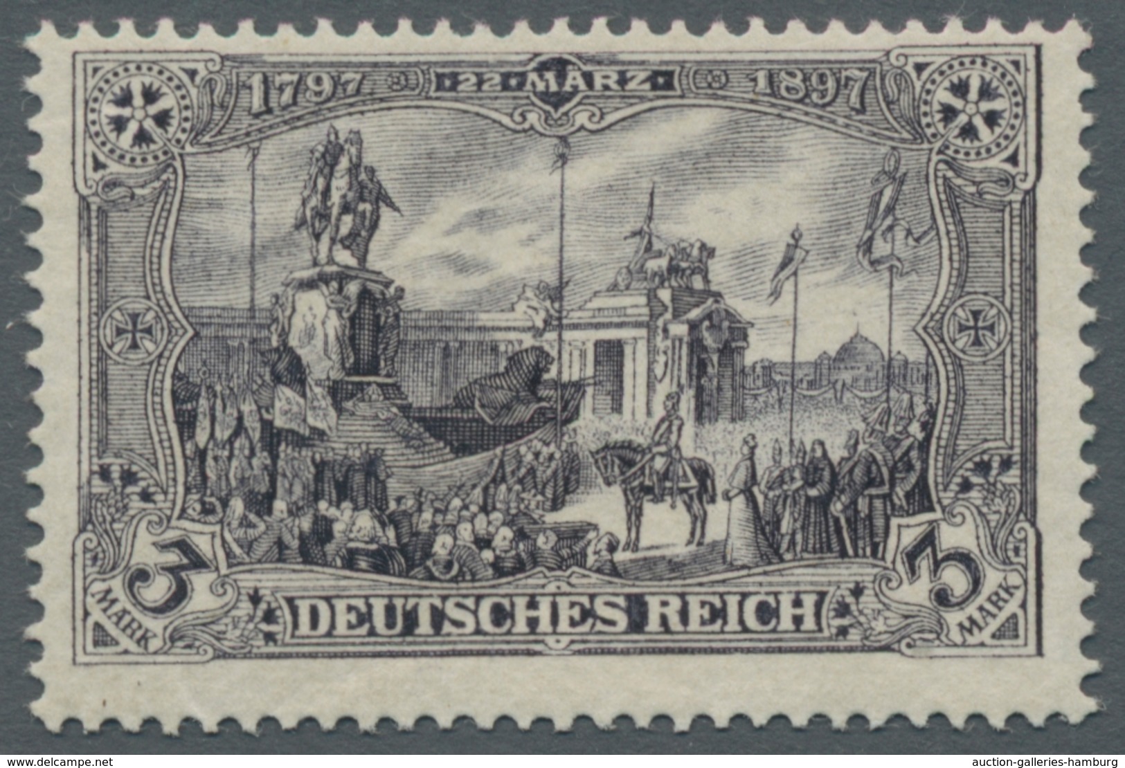 Deutsches Reich - Germania: 1900-1918, bessere postfrische und ungebrauchte Partie der Germania-Ausg