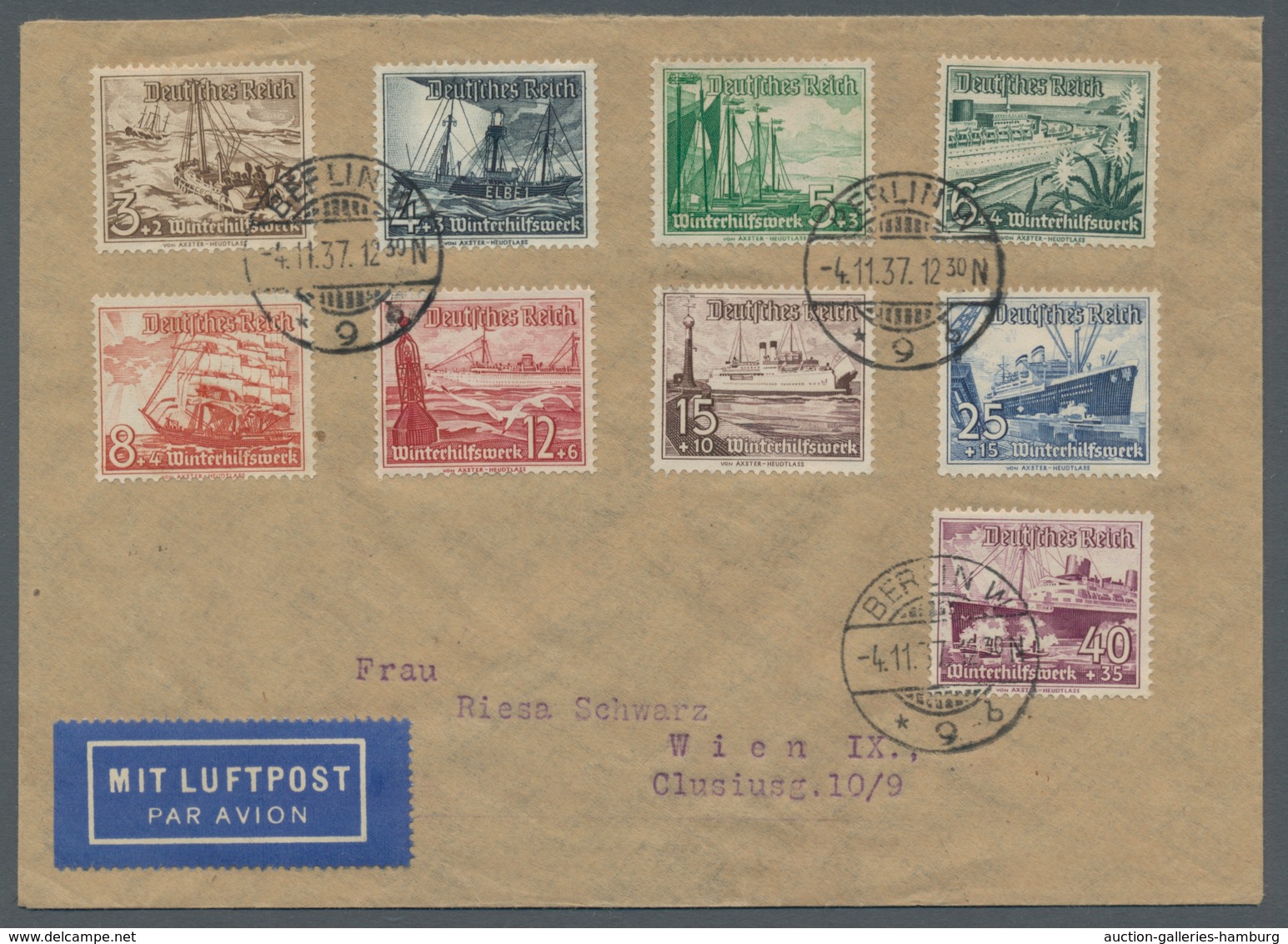 Deutsches Reich - 3. Reich: 1935-1945, umfangreiche FDC-Sammlung Deutsches Reich mit sehr vielen sel