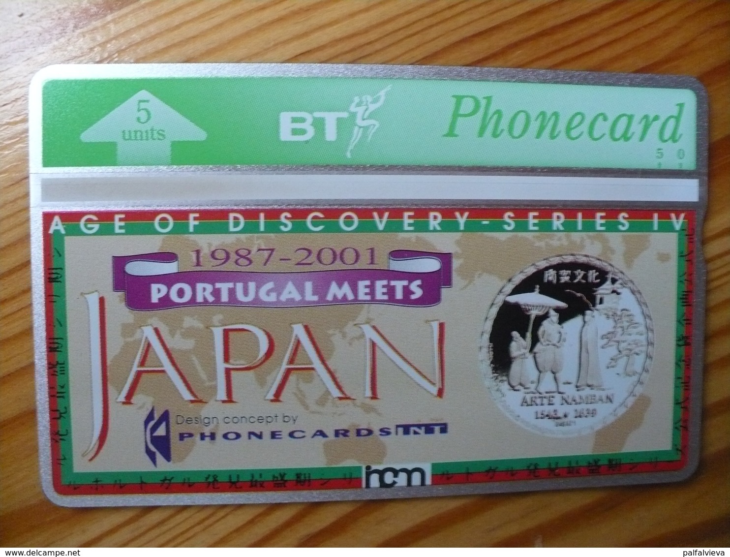 Phonecard United Kingdom, BT - Coin, Numismatic, Portugal Meets Japan 2.000 Ex - BT Werbezwecke