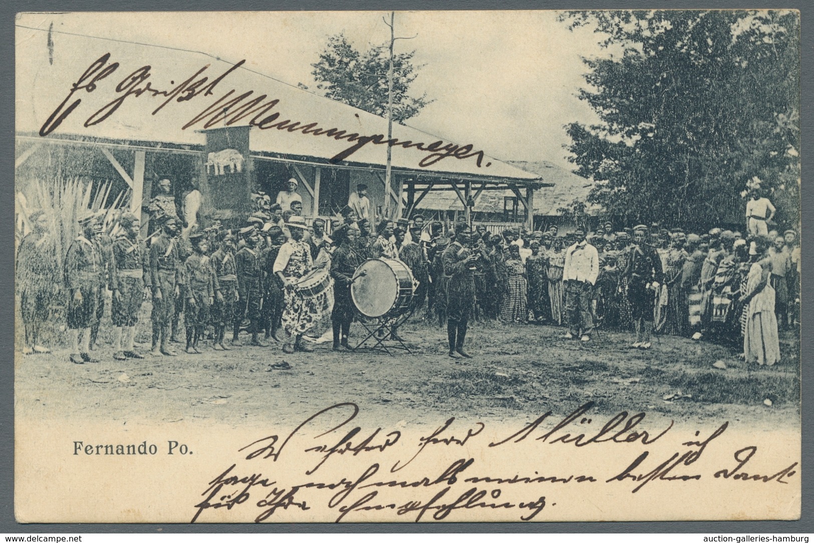 Deutsche Auslandspostämter + Kolonien: 1901-1905, Partie von 18 Belegen mit viel Deutscher Post in C