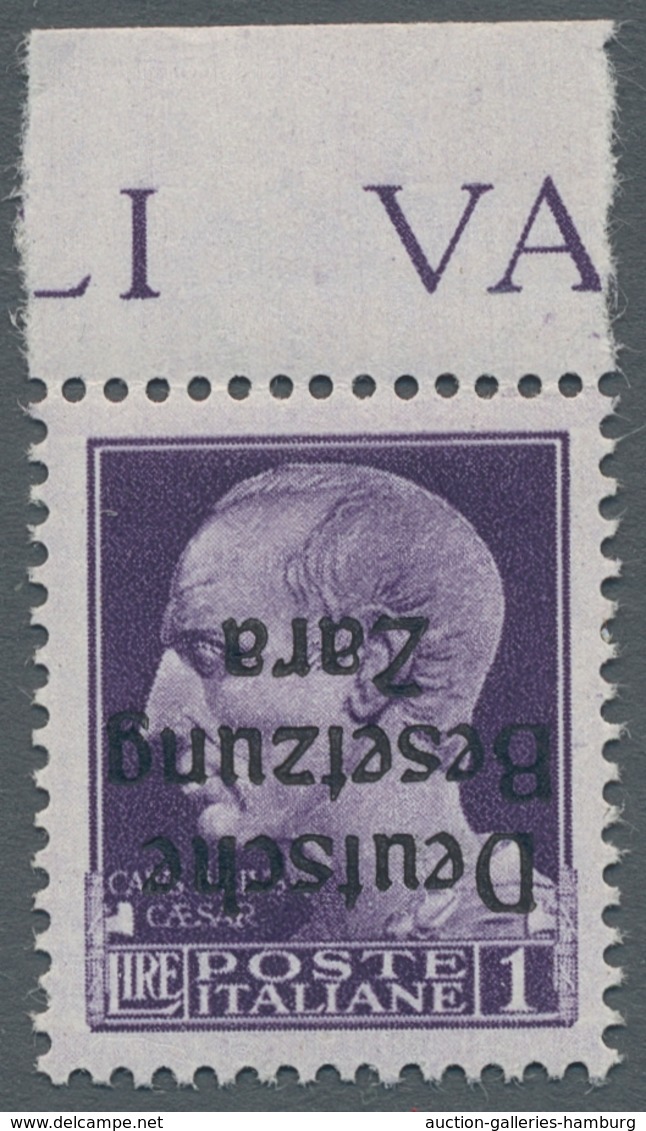 Deutsche Besetzung II. WK: 1939/1944, große postfrische Sammlung mit vielen Besonderheiten u. Abarte