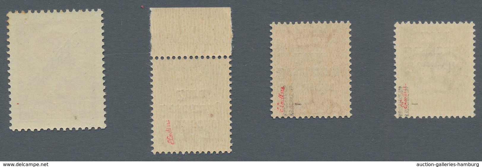 Deutsche Besetzung II. WK: 1939/1944, große postfrische Sammlung mit vielen Besonderheiten u. Abarte