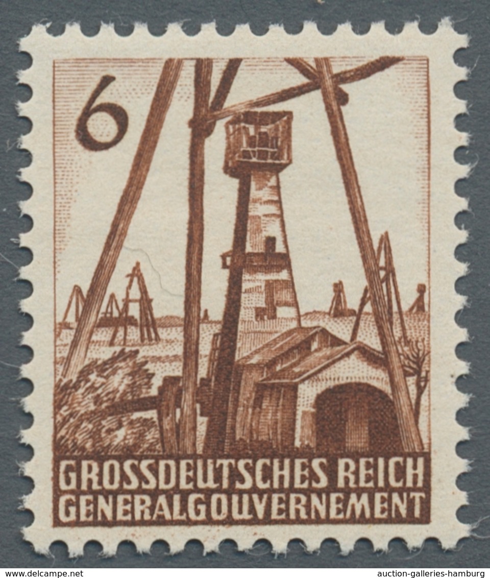 Deutsche Besetzung II. WK: 1939/1944, große postfrische Sammlung mit vielen Besonderheiten u. Abarte