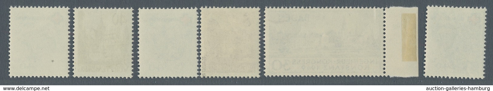 Französische Zone: 1945 -1949, Komplette Postfrische Sammlung Mit Konstanz II (Fotoattest Schlegel) - Other & Unclassified