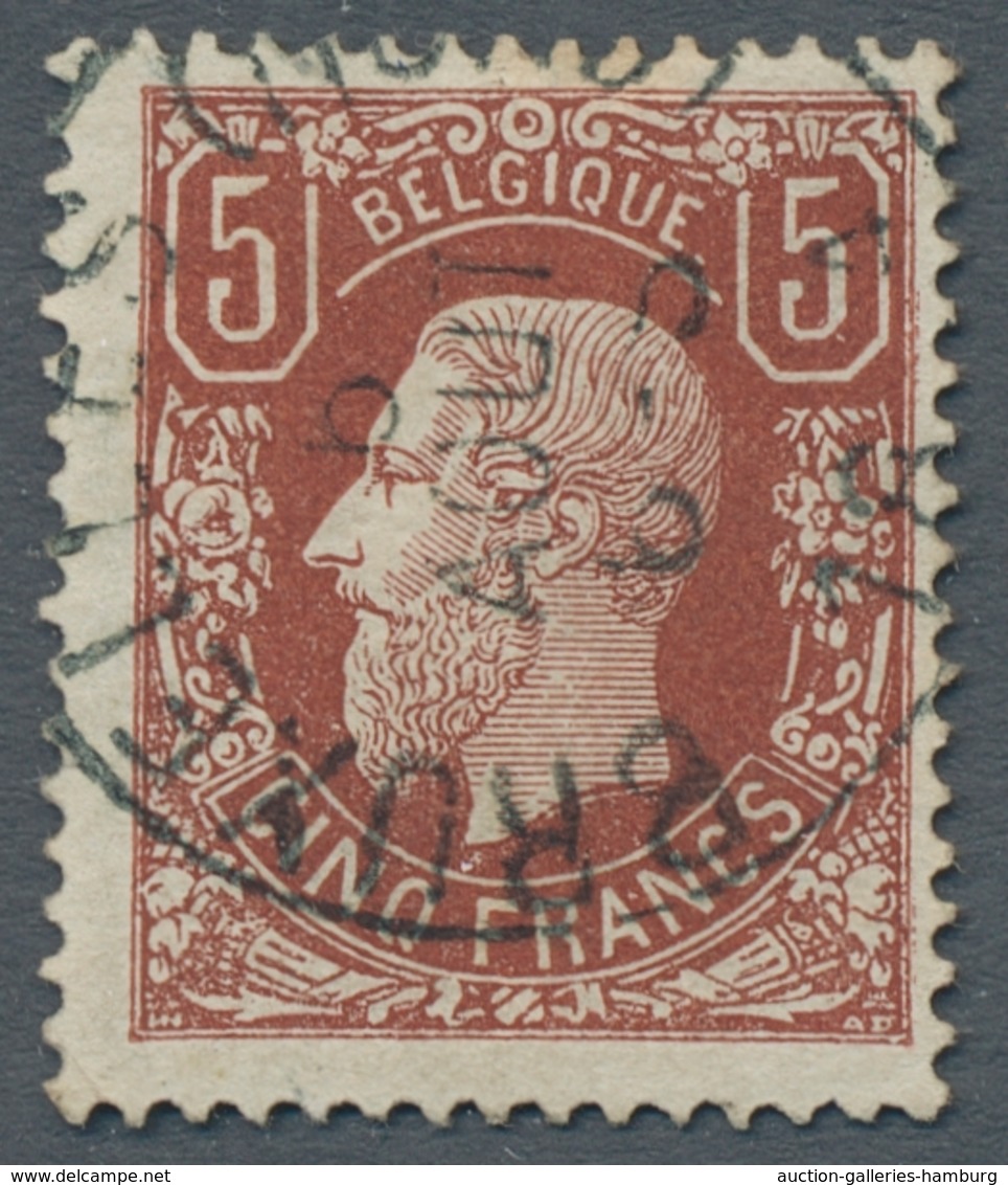 Belgien: BELGIUM 1849-1970: Beautiful collection with a plethora of large margin classic stamps show