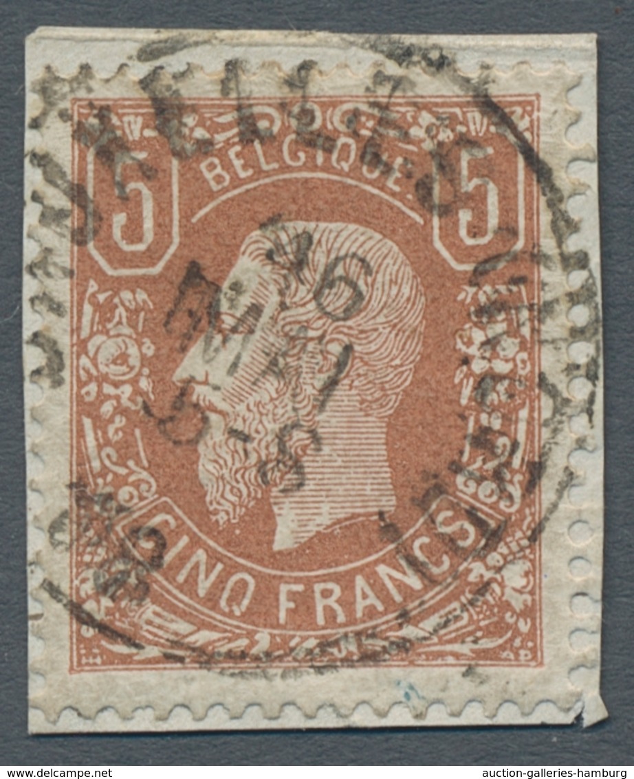 Belgien: BELGIUM 1849-1970: Beautiful collection with a plethora of large margin classic stamps show