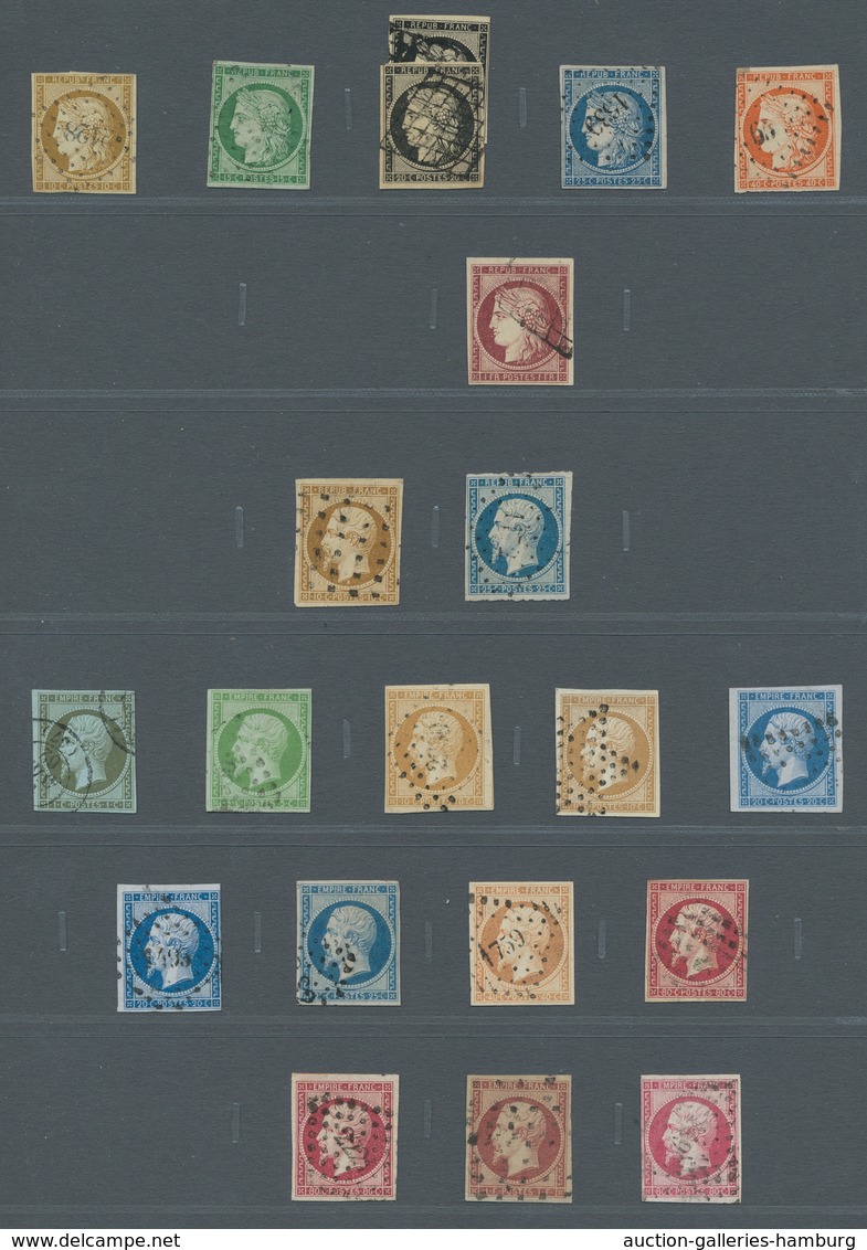 Frankreich: 1849/1989 Ca., Umfangreiche, Nach Vordruck Fast Kplt. Gestempelte Sammlung Mit Etwas Por - Used Stamps