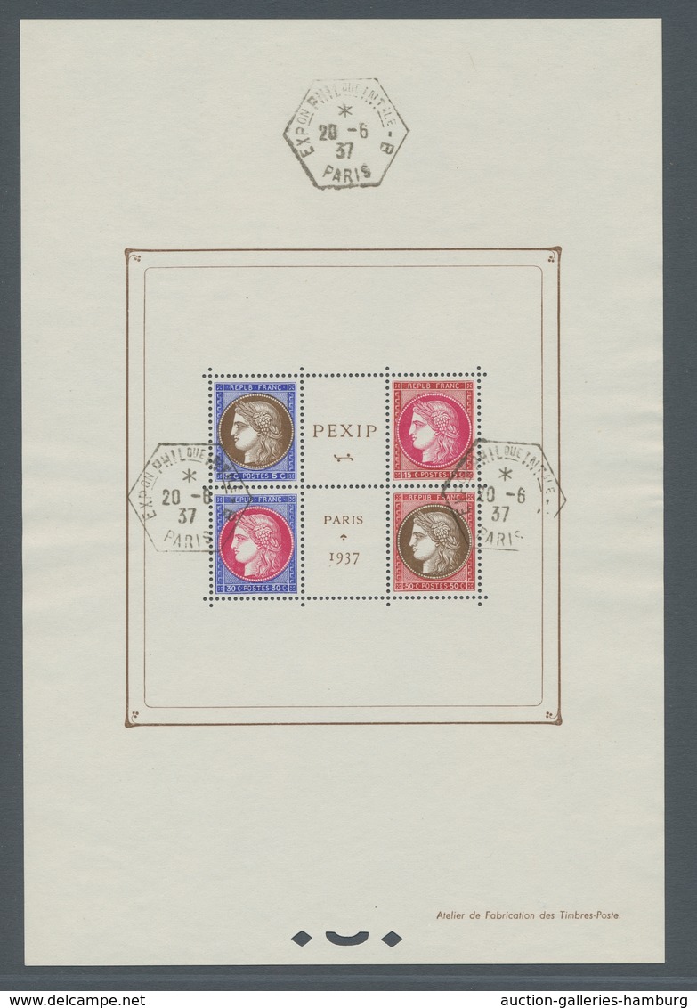 Frankreich: 1849/1989 Ca., Umfangreiche, Nach Vordruck Fast Kplt. Gestempelte Sammlung Mit Etwas Por - Used Stamps