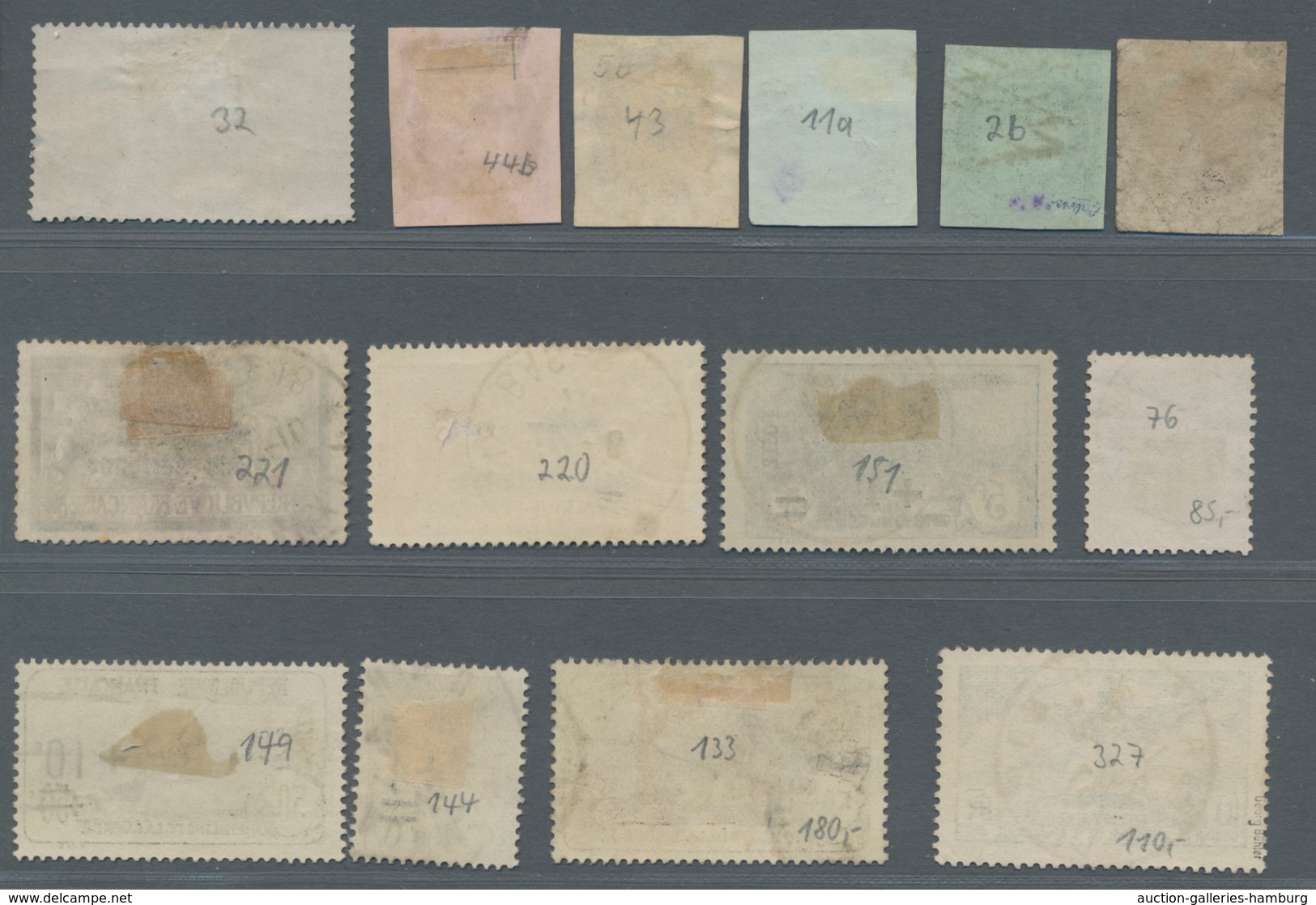 Frankreich: 1849-1971, Meist Sauber Gestempelte, Interessante Sammlung, Etwas Gemischte Erhaltung Mi - Used Stamps