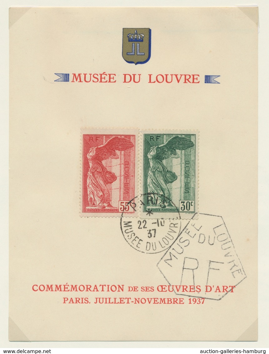 Frankreich: 1849-1982, Sammlung In 2 Vordruckalben Mit U.a. Klassik, Einigen Mittleren Werten, Viele - Usados