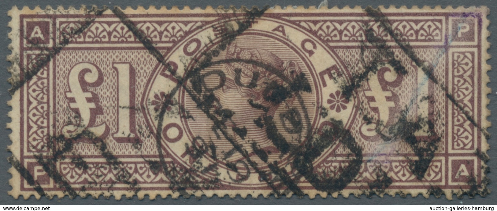 Großbritannien: 1840-1900, exceedingly rich, used specialized collection of the "Queen Victoria" iss