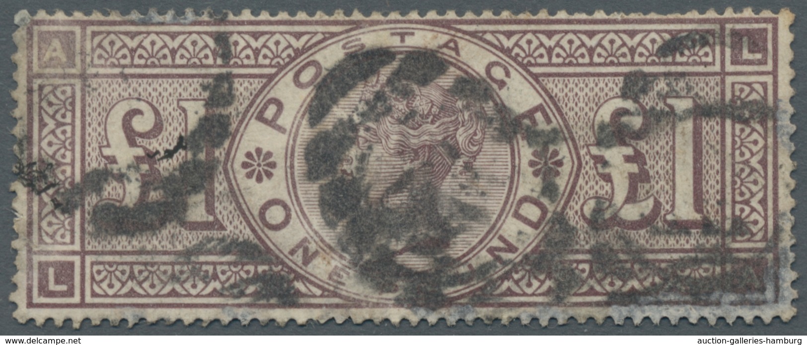 Großbritannien: 1840-1900, exceedingly rich, used specialized collection of the "Queen Victoria" iss