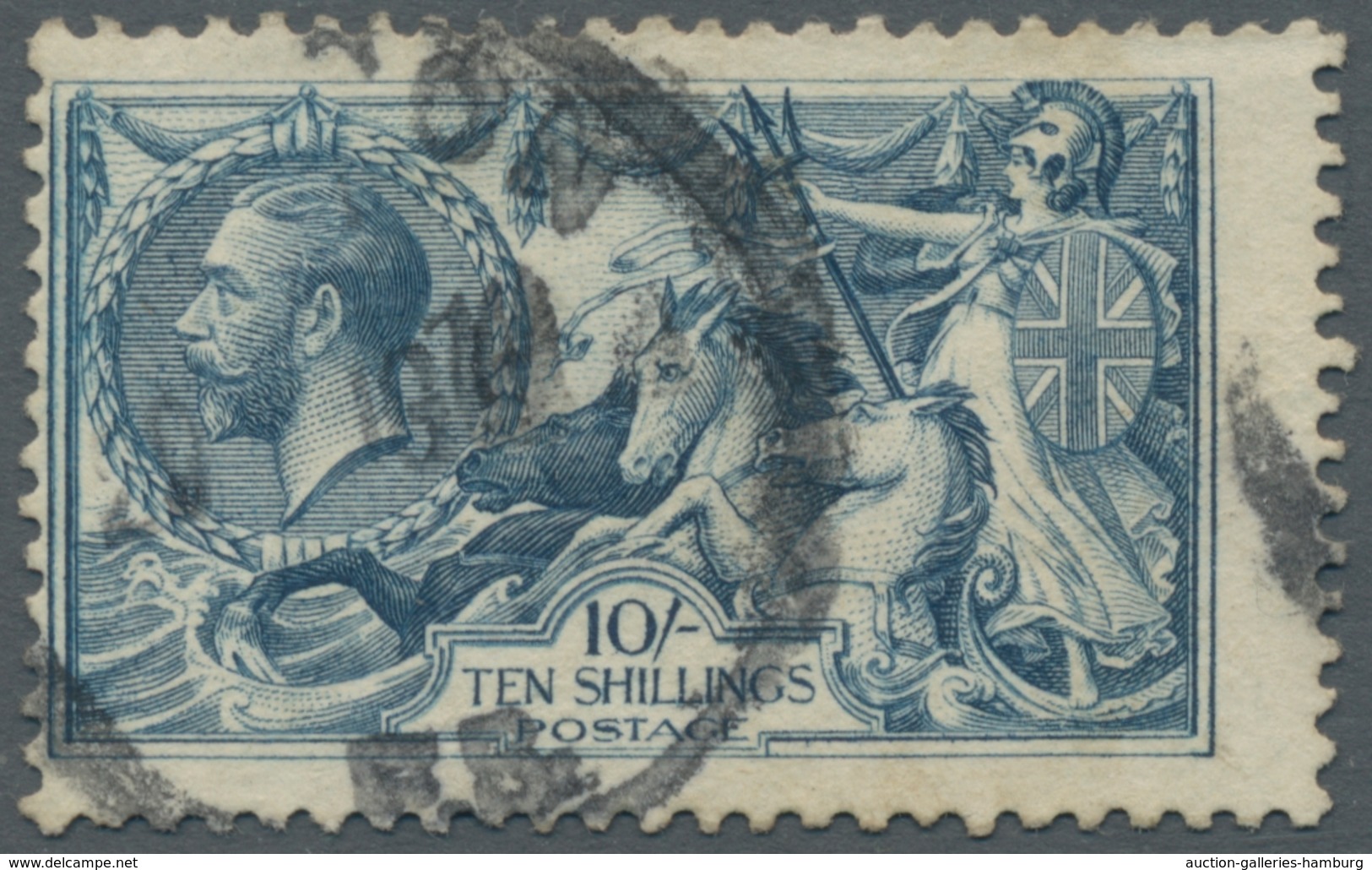 Großbritannien: 1911-1935, George V Period, Special Collection In Used Condition, Presented In A Sel - Otros & Sin Clasificación