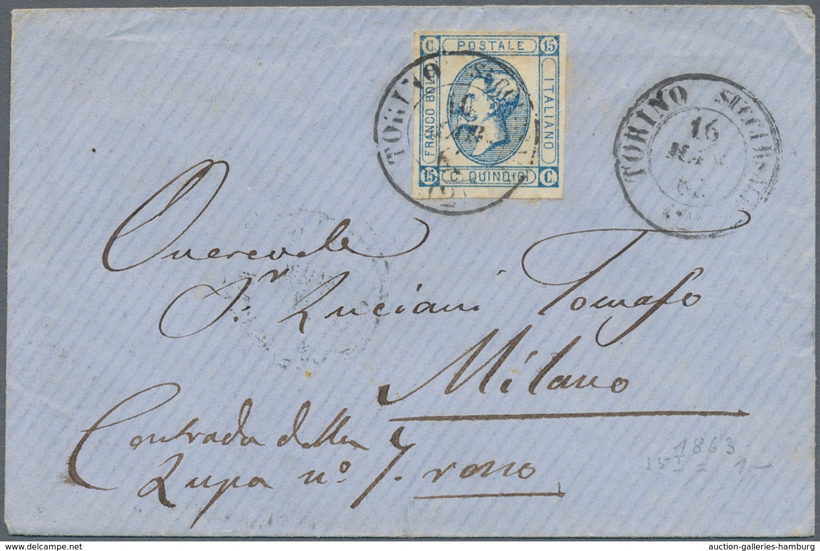 Altitalien: 1738/1871, About 30 Prephilatelic Letter And 7 Franked Covers. Please View. - Collections