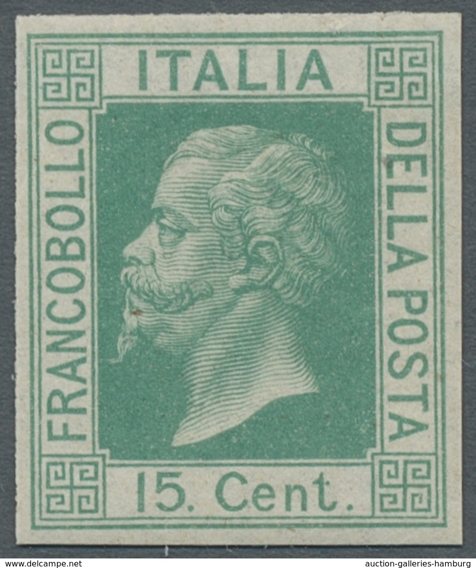 Italien: 1861-96, Ungebrauchte Oder/und Gestempelte Sammlung Inkl. Porto- Und Paketmarken Sowie Post - Marcofilía