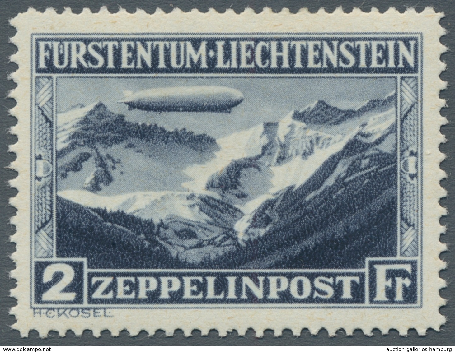 Liechtenstein: 1912-1994 umfangreiche, postfrische Sammlung mit Dienst 1/19 u. vielen guten u. selte