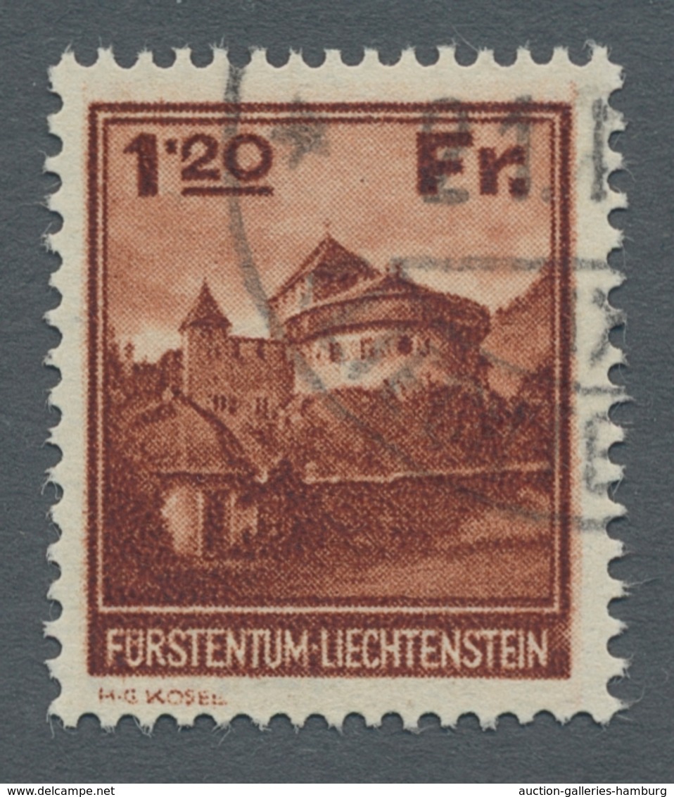 Liechtenstein: 1921/1989 Ca. Sauber Gestempelte Sammlung Mit Vielen Guten U. Seltenen Ausgaben, Ua. - Usados