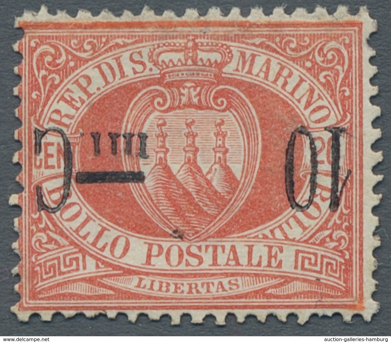 San Marino: 1877-1899, Very High Quality Selected Collection On Old Album Leave, Including All Bette - Usados