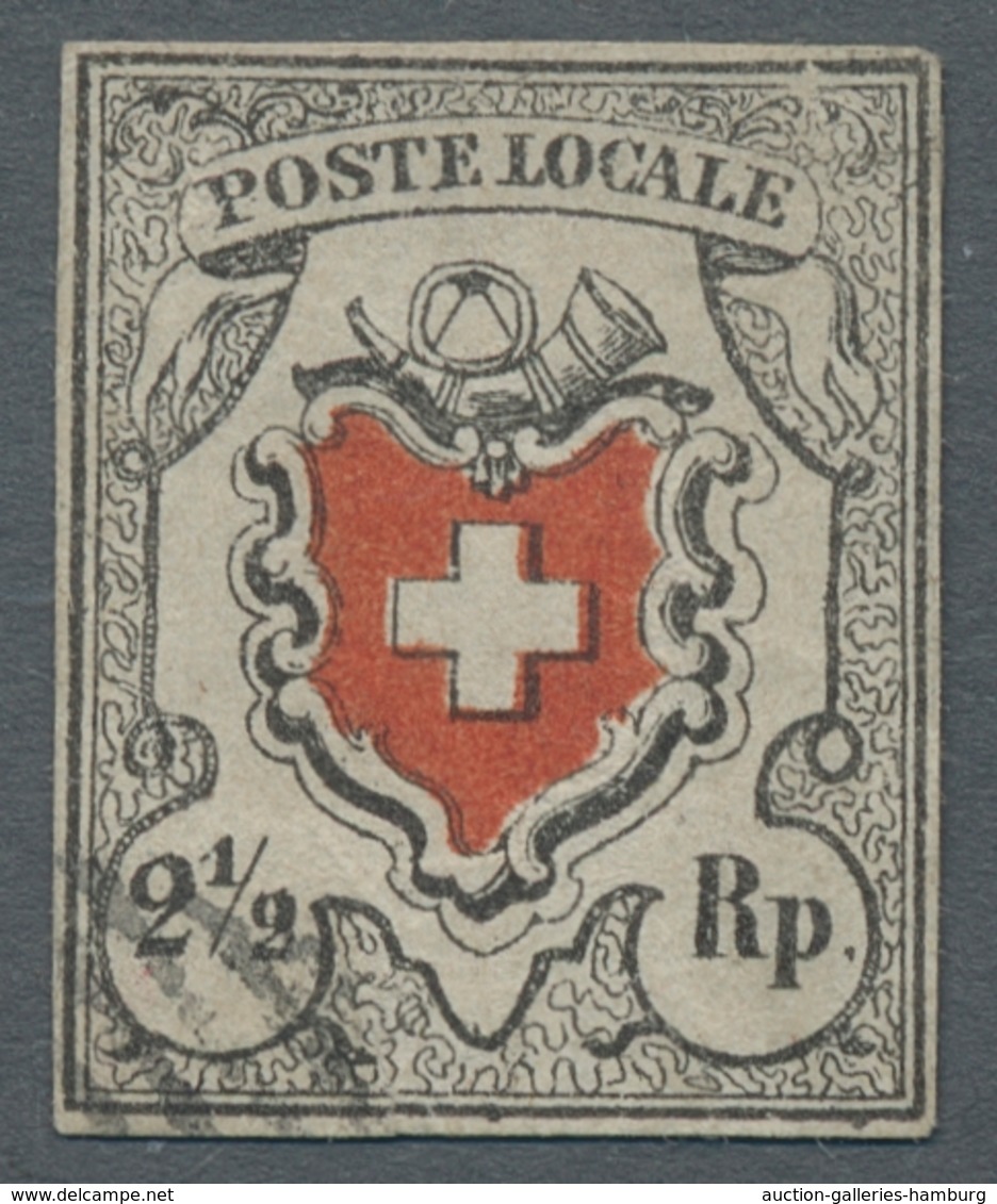 Schweiz: 1850/1987 ca., große gestempelte Sammlung mit einer Winterthur u. einige erste Ausgaben der