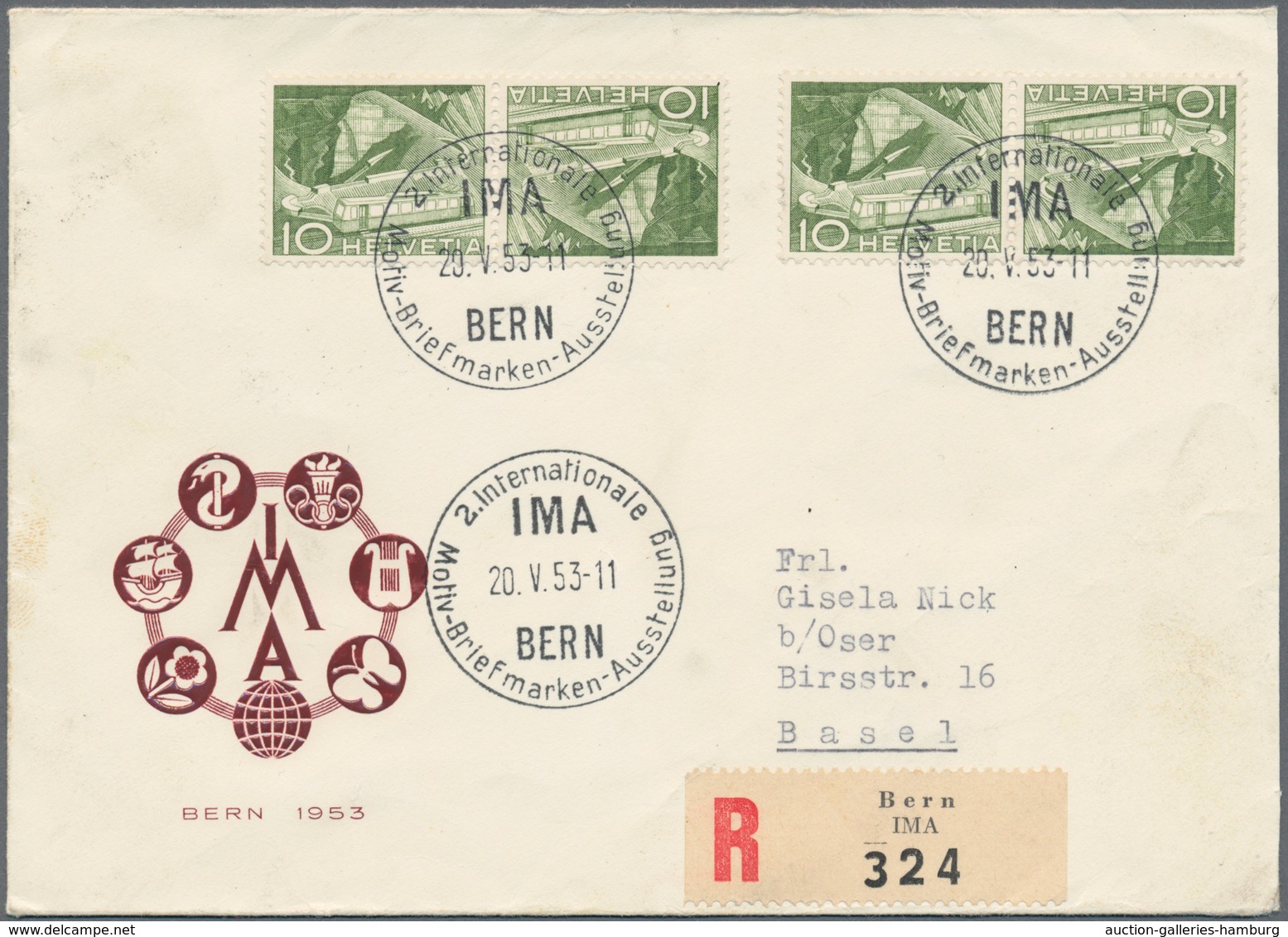 Schweiz: 1938/1995, Briefmarken-/Landesausstellungen, Saubere Partie Mit Postfrischen Ausgaben Und B - Usados