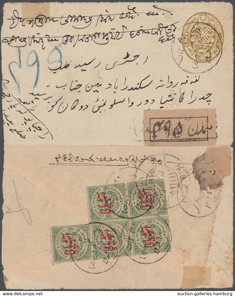Indien - Feudalstaaten: 1850/1947 (ca.), Interesting Postal History Collection Of The Indian Feudato - Otros & Sin Clasificación
