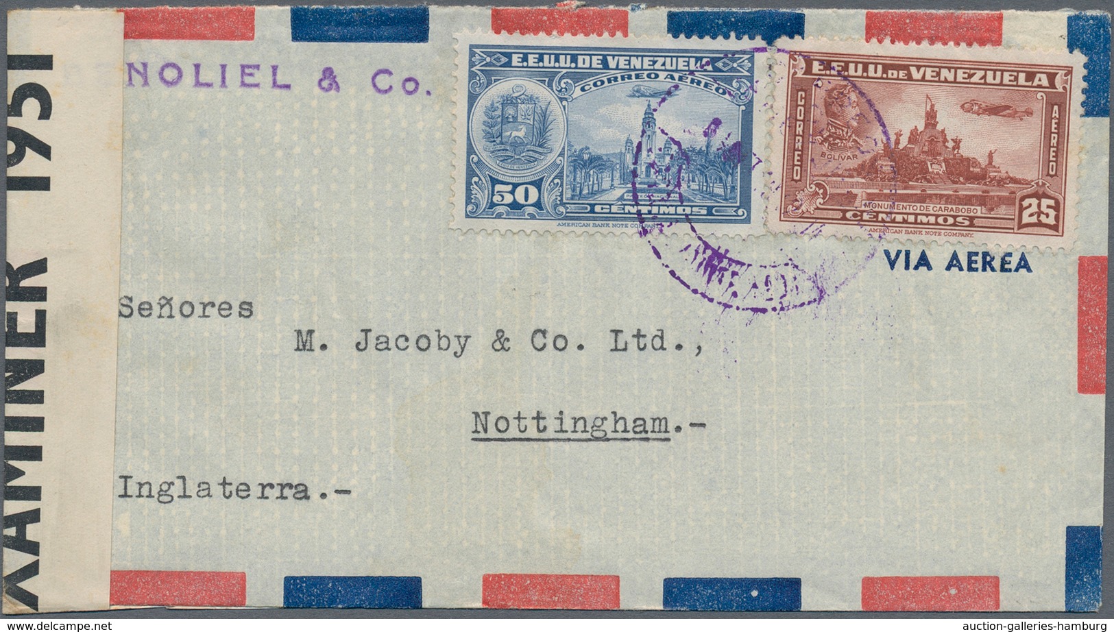 Venezuela: 1900/1970, Lot Of About 150 Covers And Cards, Some Fronts Only. Comprising Airmail, Regis - Venezuela