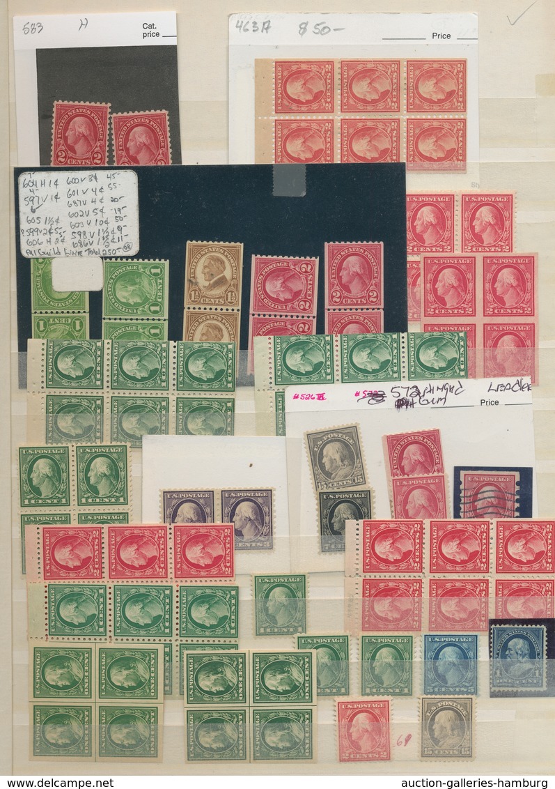 Vereinigte Staaten von Amerika: 1892-2006, large lot of about 1.000 predominantly MNH stamps with fo