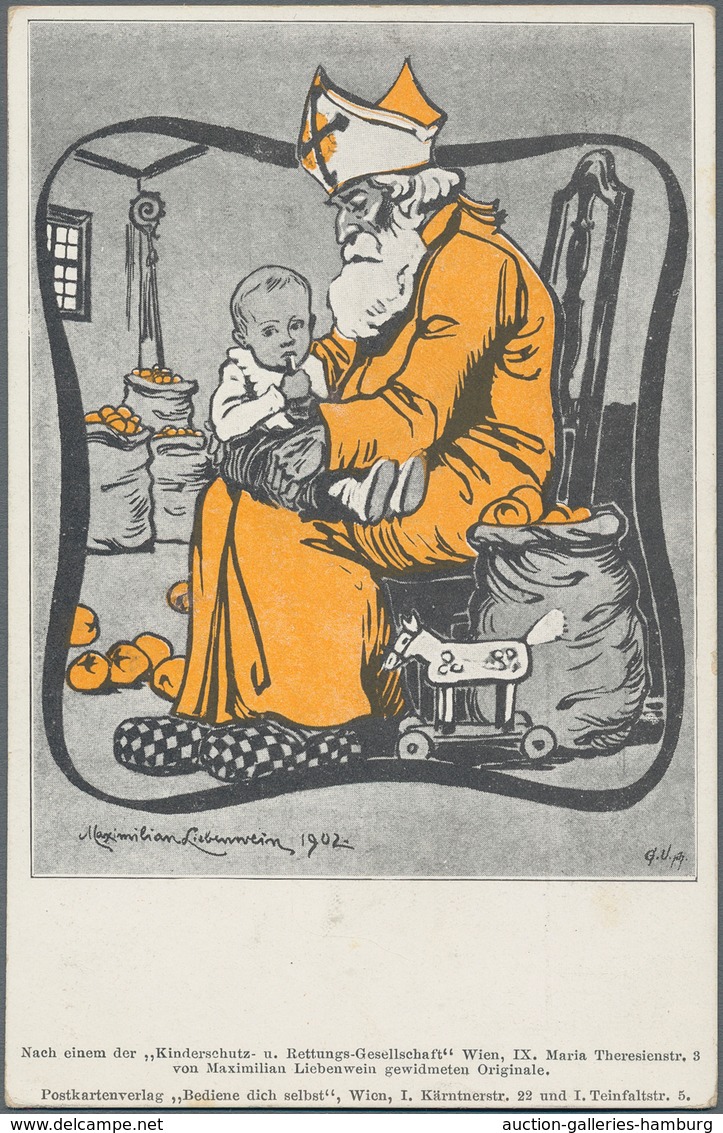 Ansichtskarten: Künstler / Artists: LIEBENWEIN, Maximilian (1869-1926), österreichischer-süddeutsche - Sin Clasificación