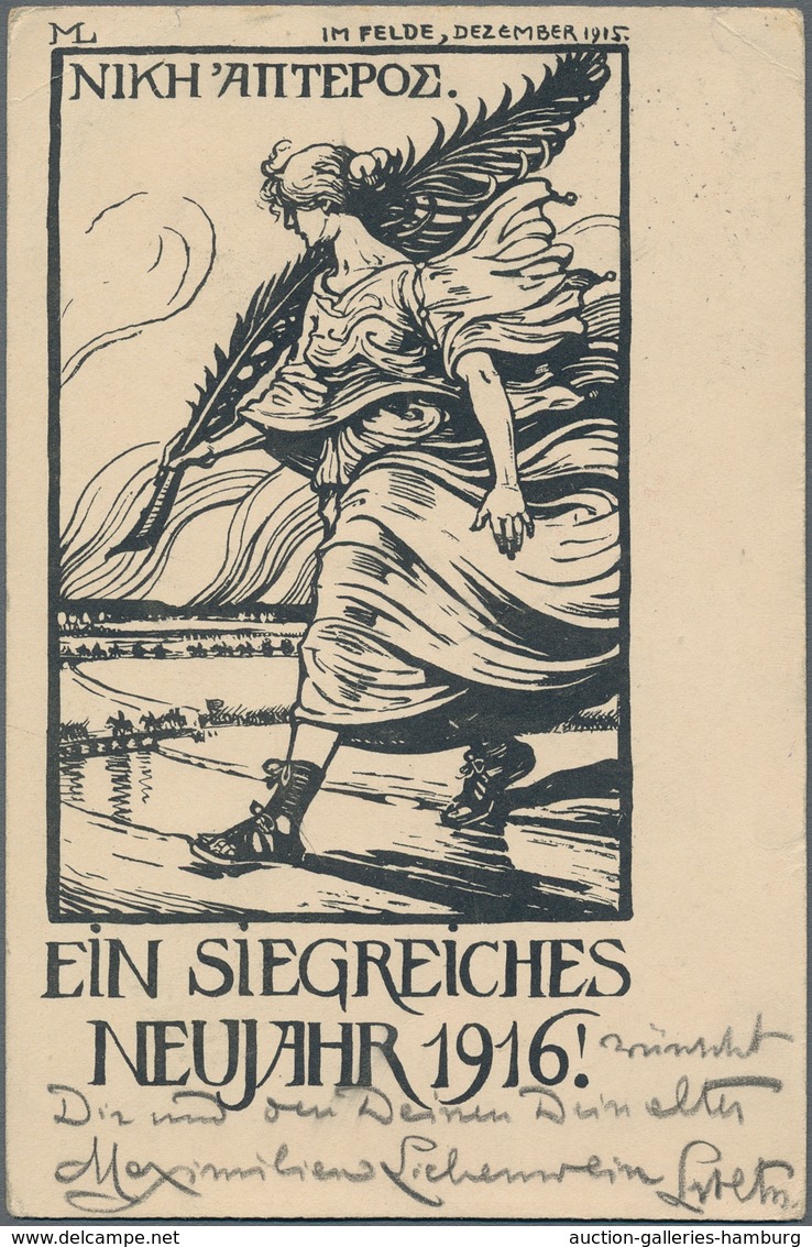 Ansichtskarten: Künstler / Artists: LIEBENWEIN, Maximilian (1869-1926), österreichischer-süddeutsche - Unclassified