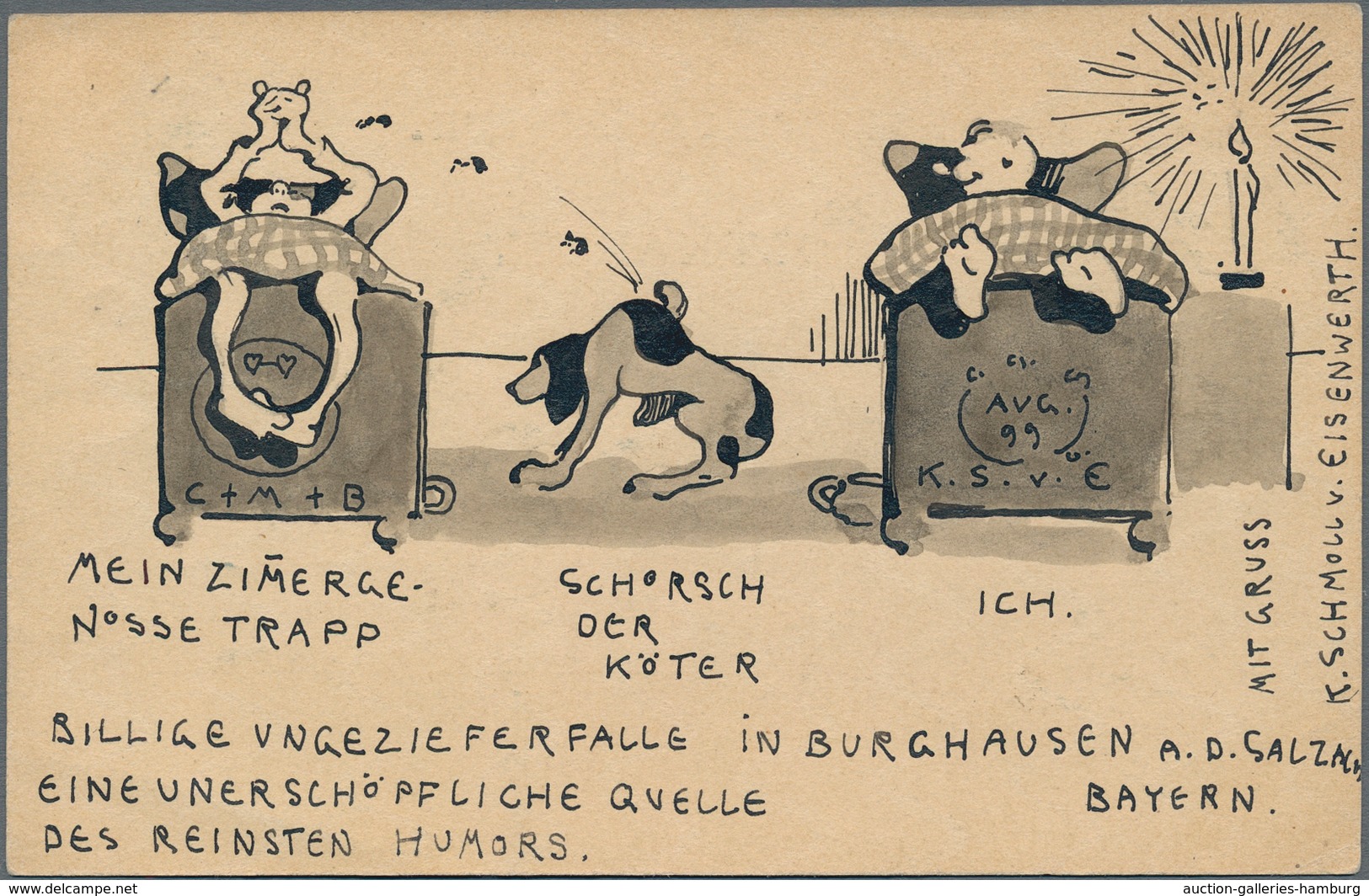 Ansichtskarten: Künstler / Artists: LIEBENWEIN, Maximilian (1869-1926), österreichischer-süddeutsche