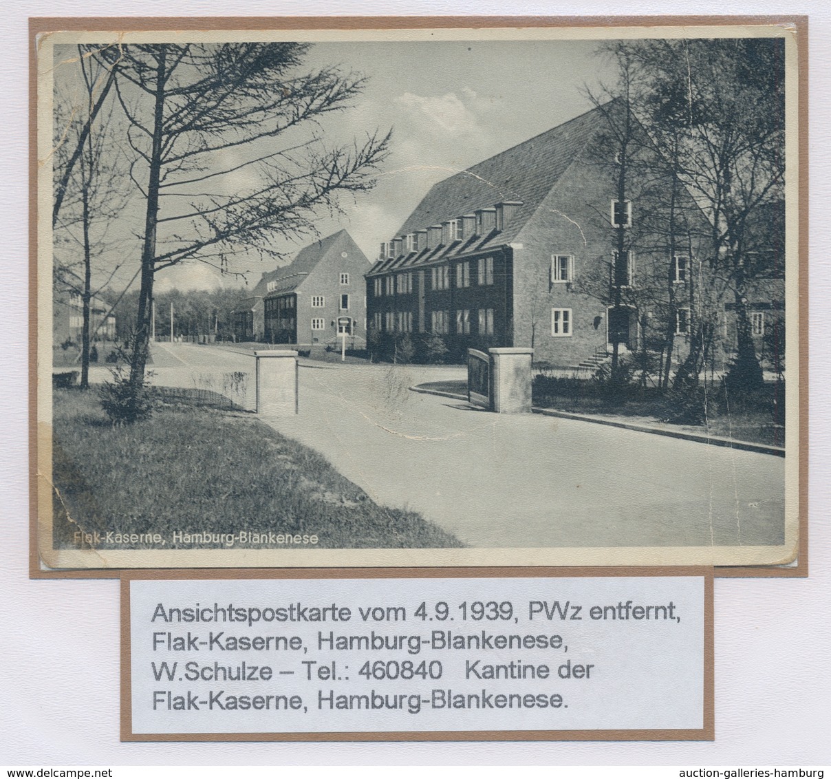 Ansichtskarten: Hamburg: BLANKENESE und DOCKENHUDEN; 1894-1963, Sammlung von 83 Ansichtskarten in ei