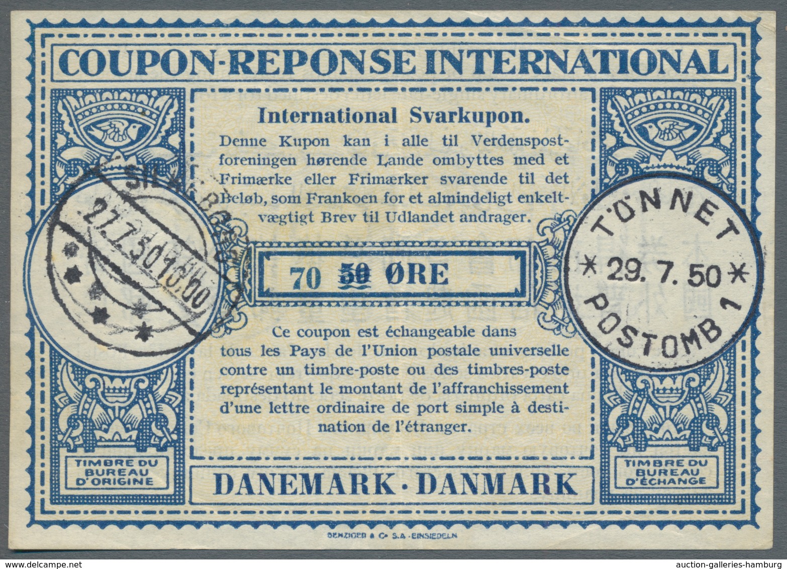 Thematik: I.A.S. / Intern. Reply Coupons: 1922-1986, Sammlung Von 52 Internationalen Antwortscheinen - Sin Clasificación