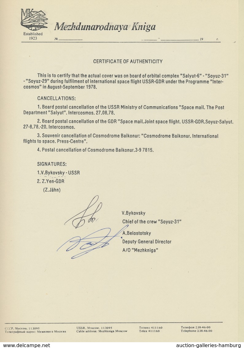 Thematik: Raumfahrt / Astronautics: 1930-2004 (ca.), Partie Mit Flugzeug- Und Raumfahrtmotiven Aus A - Other & Unclassified