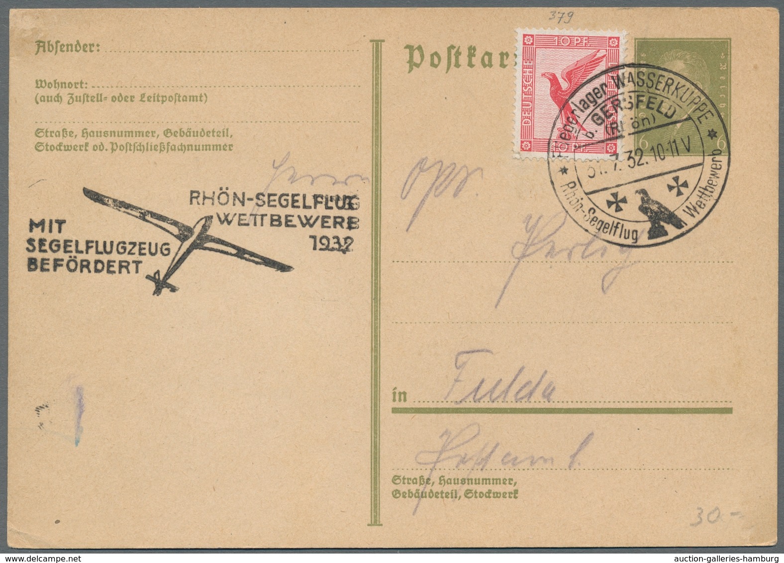 Zeppelinpost Deutschland: 1930-1938, Lot Von 5 Deutschen Flugpost-Belegen, Mit Dabei 1 Zeppelin-Eins - Airmail & Zeppelin