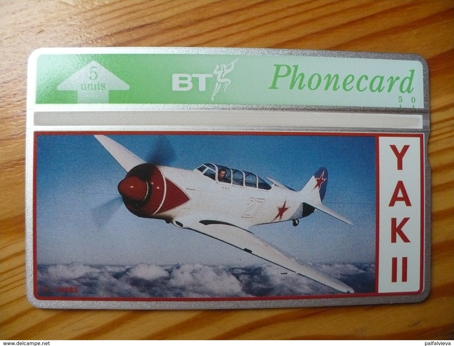 Phonecard United Kingdom, BT - Plane, Aircraft 1000 Ex - BT Advertising Issues