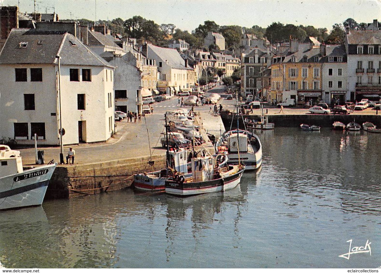 Belle Ile En Mer       56      Le Palais.  L'arrière Port    10x15     (voir Scan) - Belle Ile En Mer