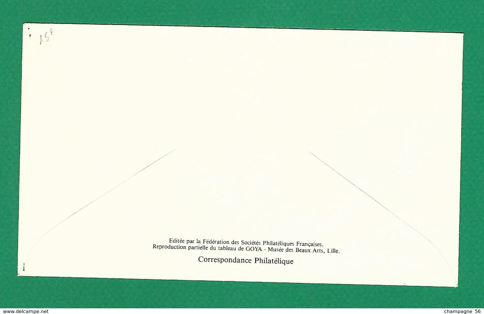 VARIÉTÉS 1981 N° 2124  FDC 7 MARS  1981 LA LETTRE D'AMOUR  OBLITÉRÉ NUANCE Y & T 5.00 € - Brieven En Documenten