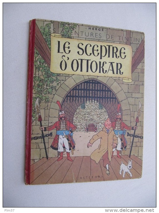 HERGE -  Les Aventures De TINTIN - Le Sceptre D'Ottokar - 1948 - Hergé