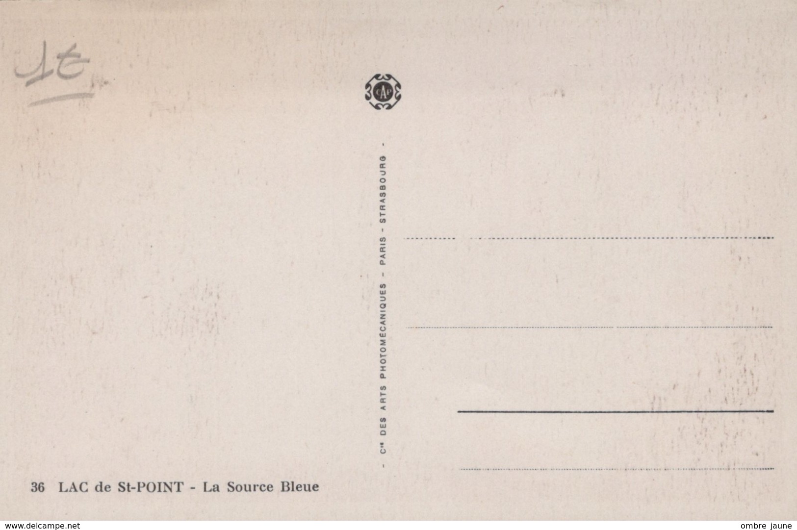 T6 - CP DOUBS - Lot 2 Cartes Environs De Pontarlier - Le Lac De Saint Point - Pontarlier