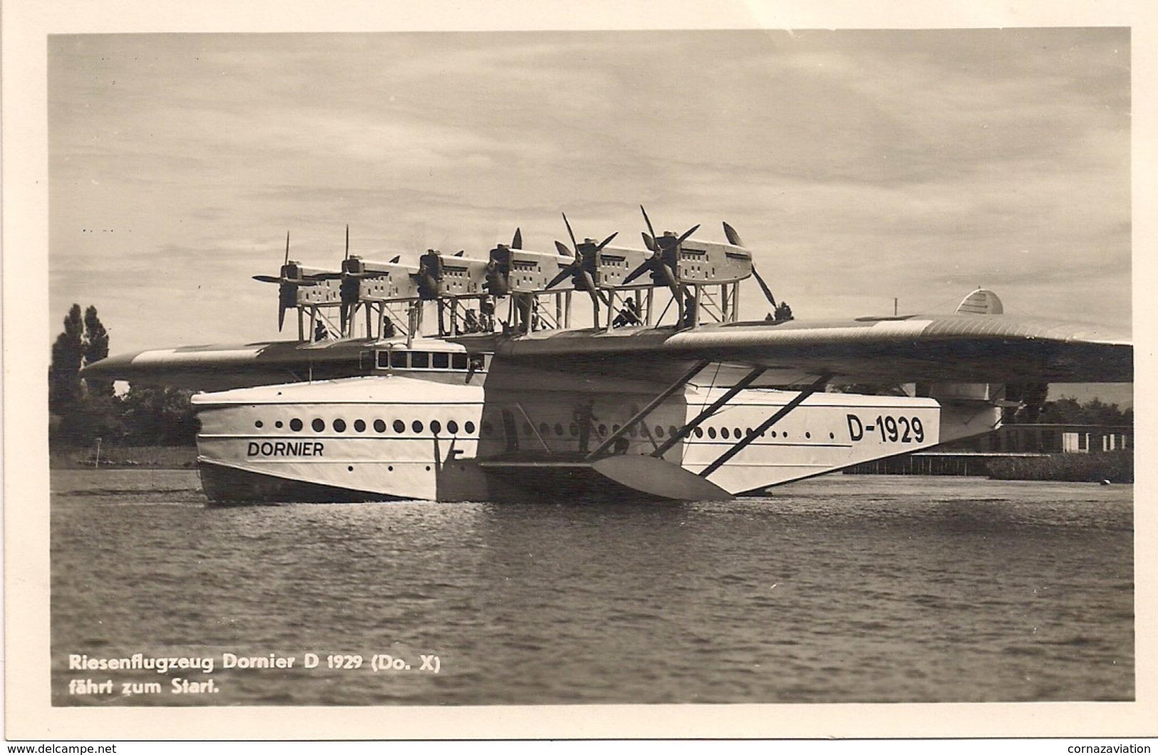 Aviation - Hydravion Dornier - DO-X - 1919-1938: Entre Guerres