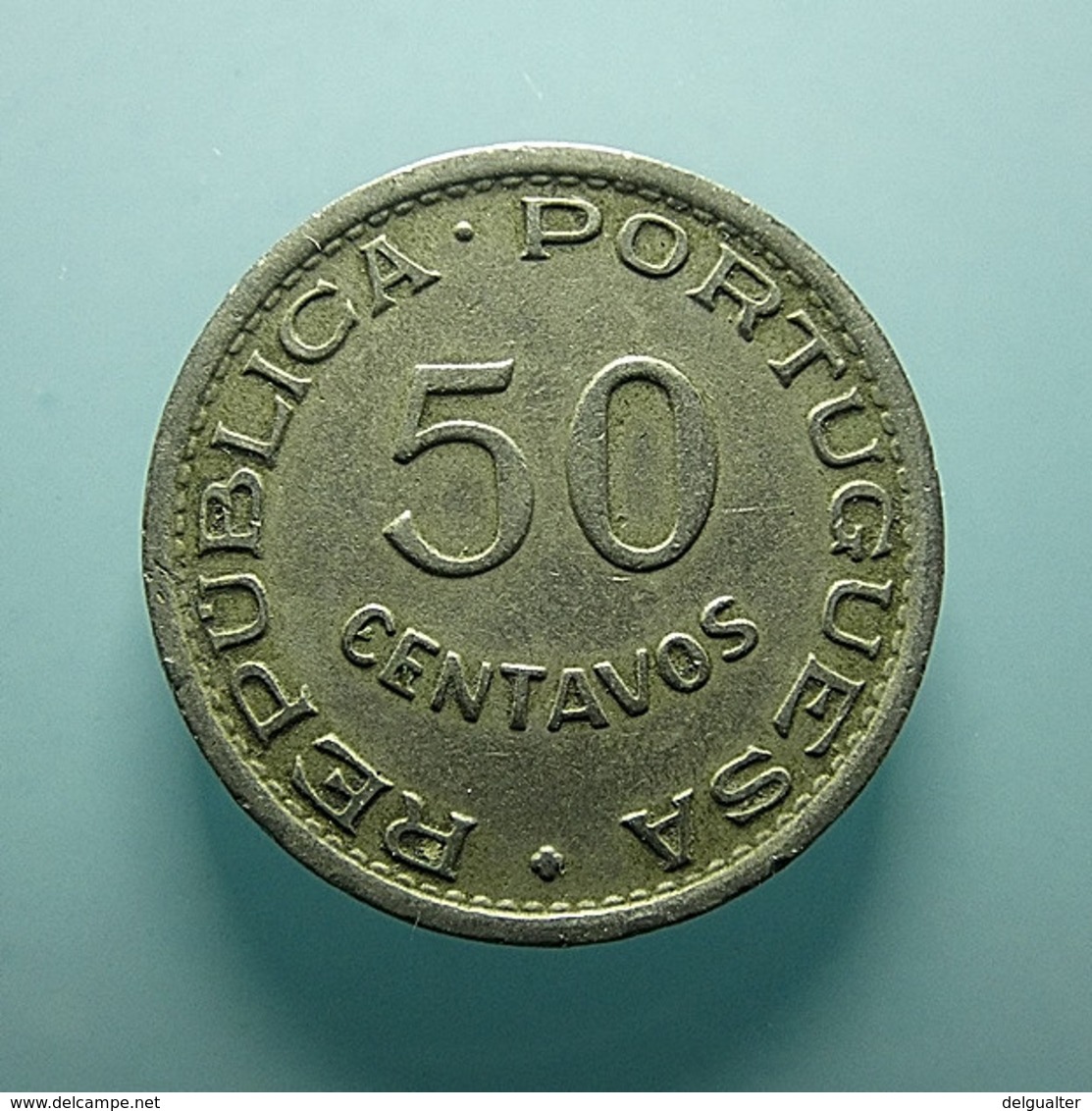 Portuguese S. Tomé E Príncipe 50 Centavos 1951 - Portugal