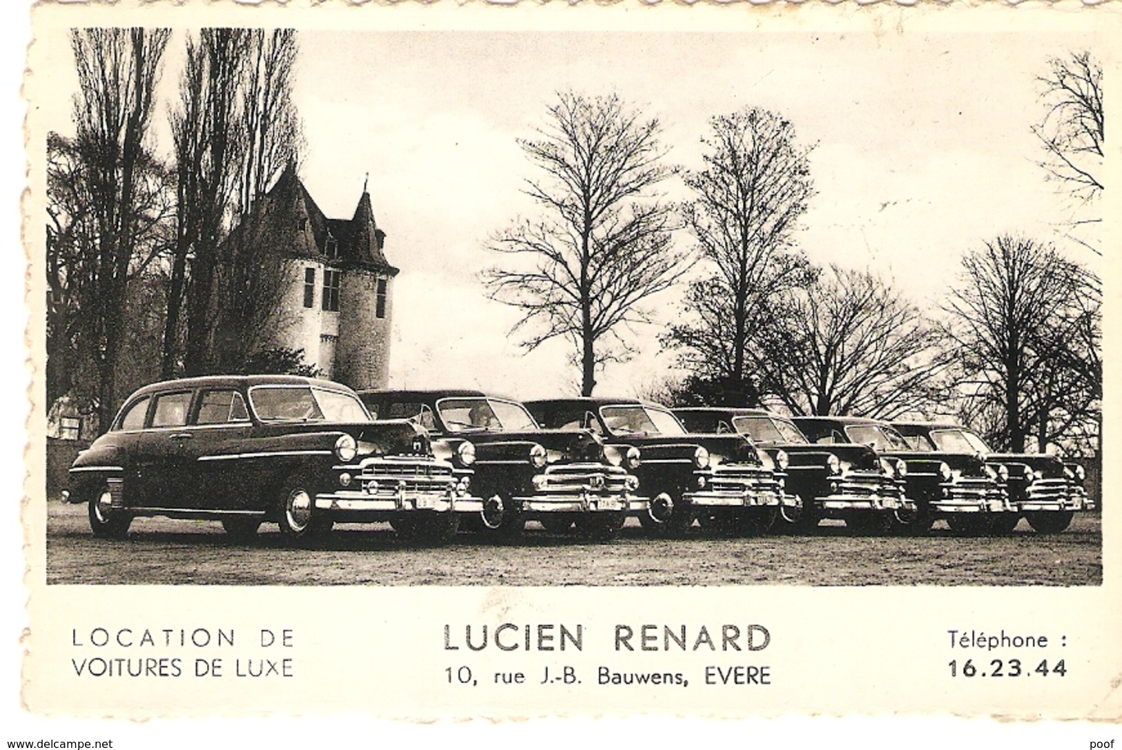 Evere : Location De Voitures De Luxe / Lucien Renard - Evere